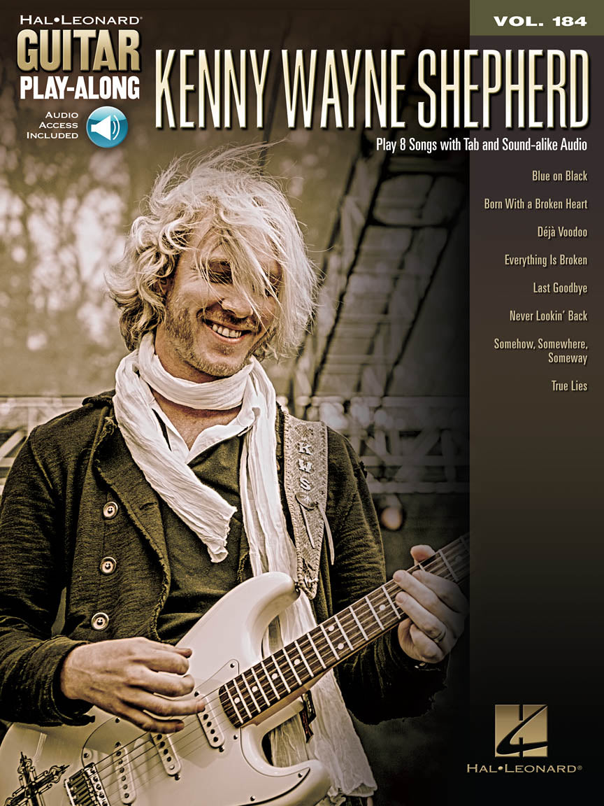 Kenny Wayne Shepherd – Guitar Play-Along Volume 184 | Gitaar