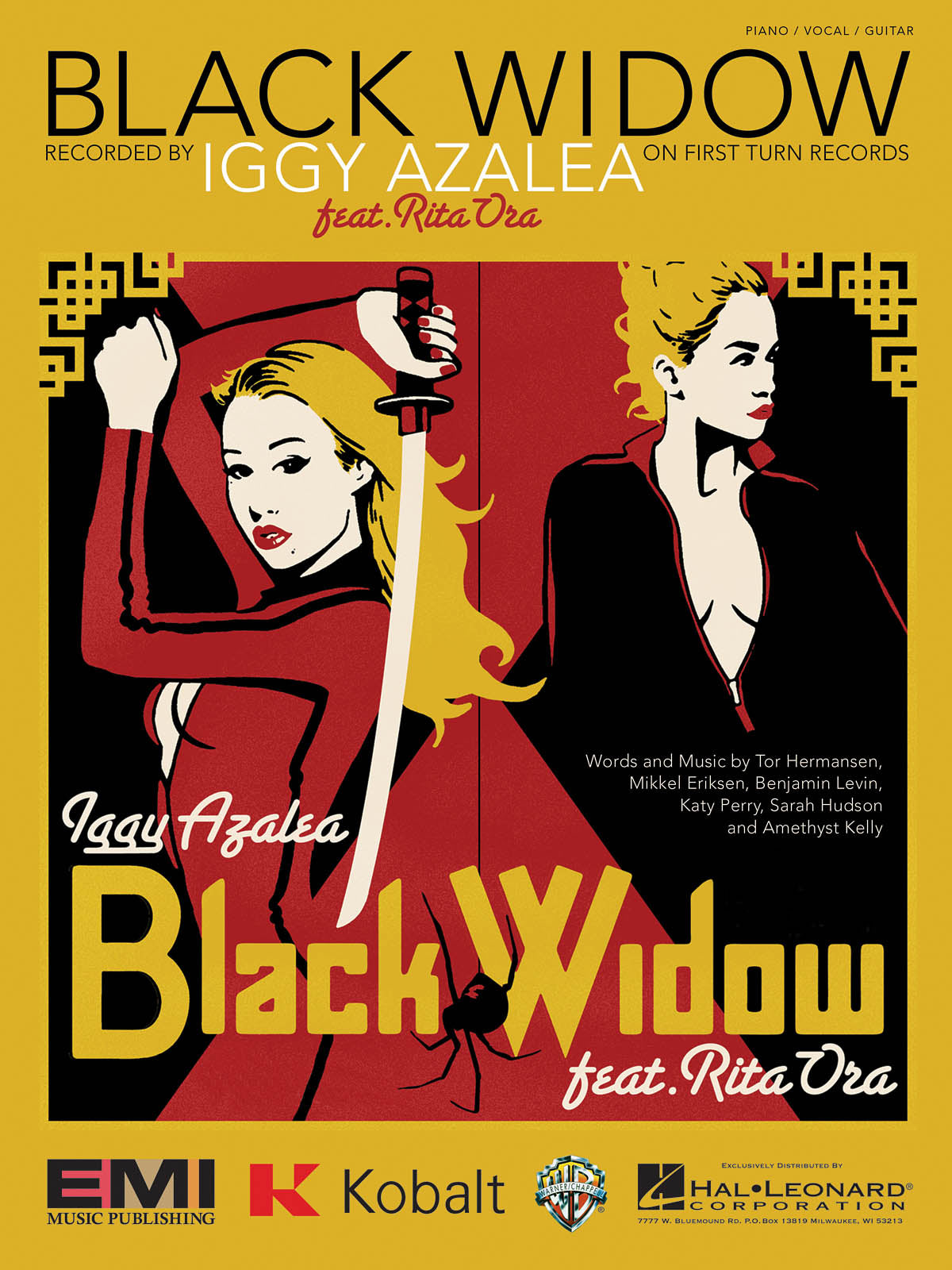 Black Widow | Piano, zang en gitaar