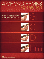 4-Chord Hymns for Guitar – Play 30 Hymns with Four Easy Chords: G-C-D-Em | Gitaar