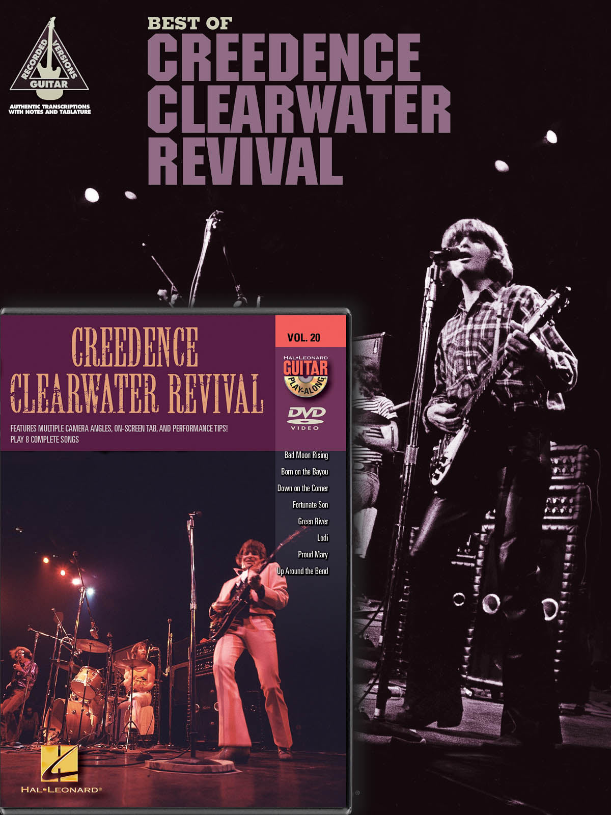 Creedence Clearwater Revival Guitar Pack – Includes Best of Creedence Clearwater Revival Book and Creedence Clearwater Revival DVD | Gitaar