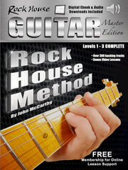 The Rock House Guitar Method Master Edition – Levels 1-3 Complete | Gitaar