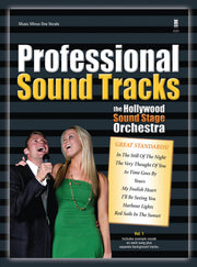 Professional Sound Tracks - Volume 1 – Great Standards | Piano, zang en gitaar