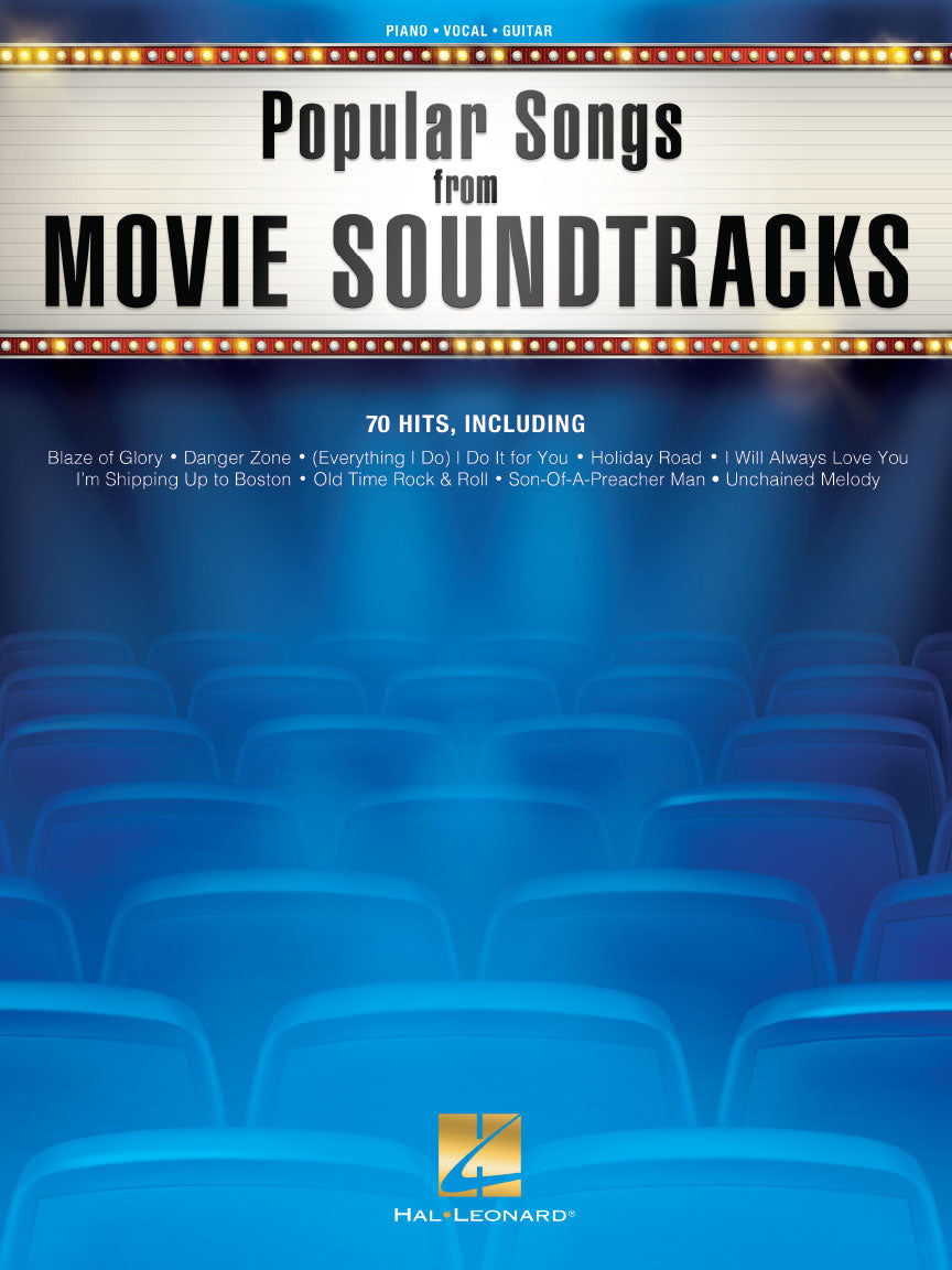 Popular Songs from Movie Soundtracks | Piano, zang en gitaar
