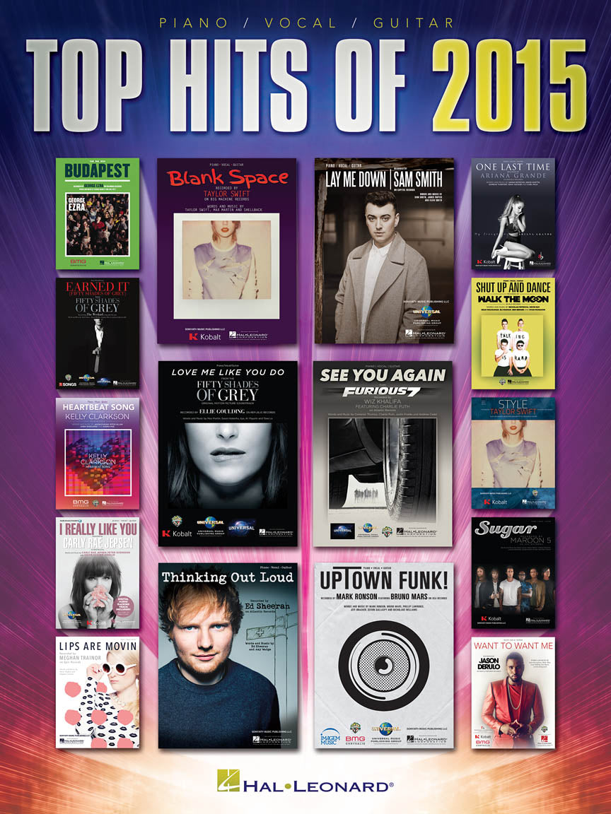 Top Hits of 2015 | Piano, zang en gitaar
