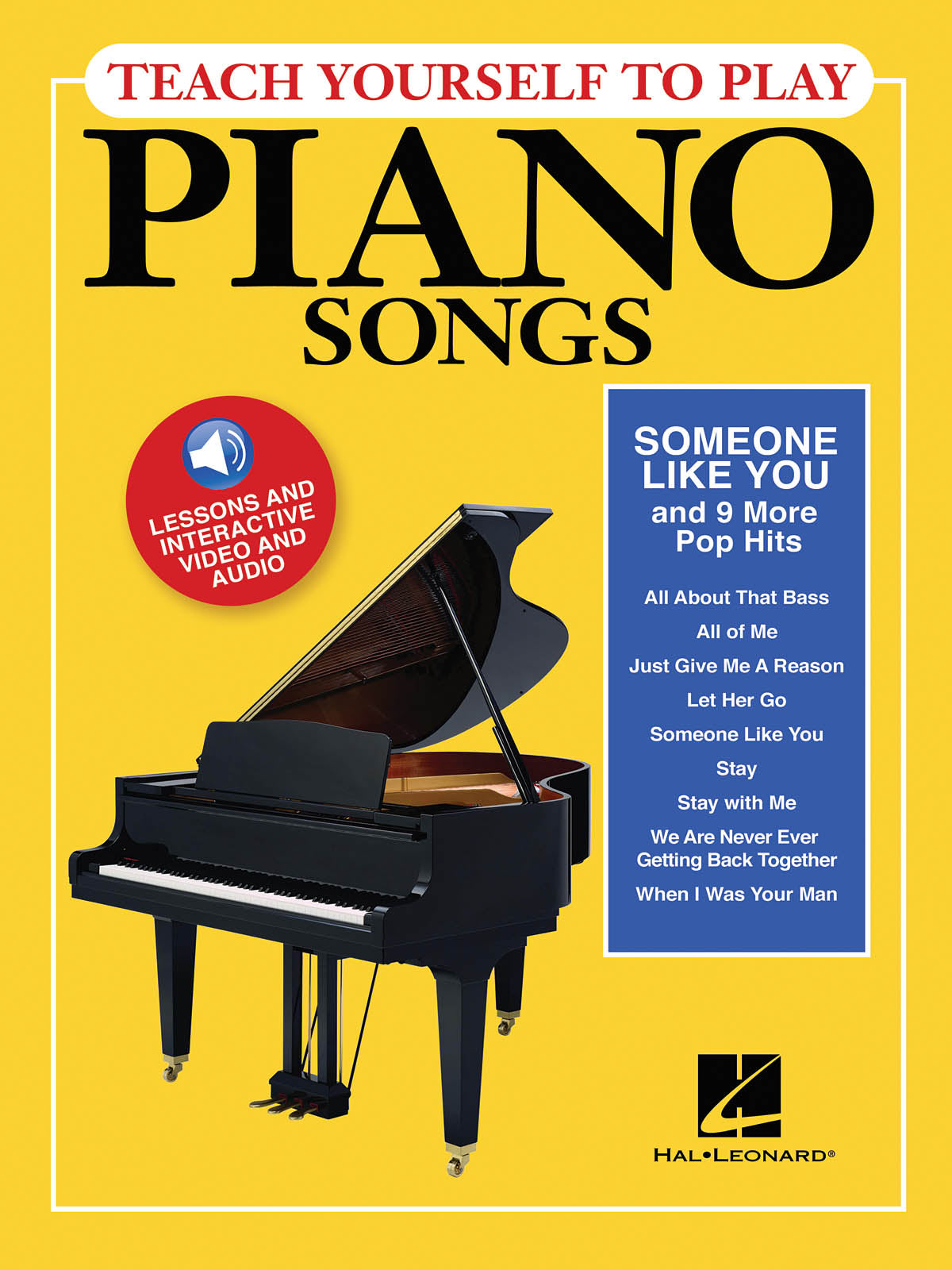 Someone Like You And 9 More Pop Hits – Teach Yourself To Play Piano Songs | Piano, zang en gitaar