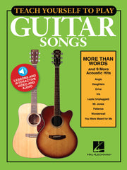 More Than Words and 9 More Acoustic Hits – Teach Yourself to Play Guitar Songs | Gitaar