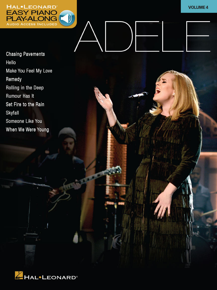 Adele – Easy Piano Play-Along Volume 4