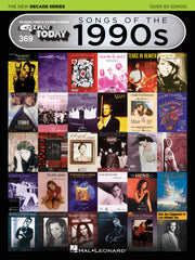 Songs of the 1990s - The New Decade Series – E-Z Play® Today Volume 369 | Piano, zang en gitaar