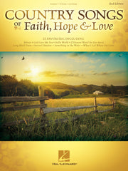 Country Songs of Faith, Hope & Love - 2nd Edition | Piano, zang en gitaar