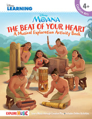 Moana: The Beat Of Your Heart – Disney Learning - A Musical Exploration Activity Book | Voice