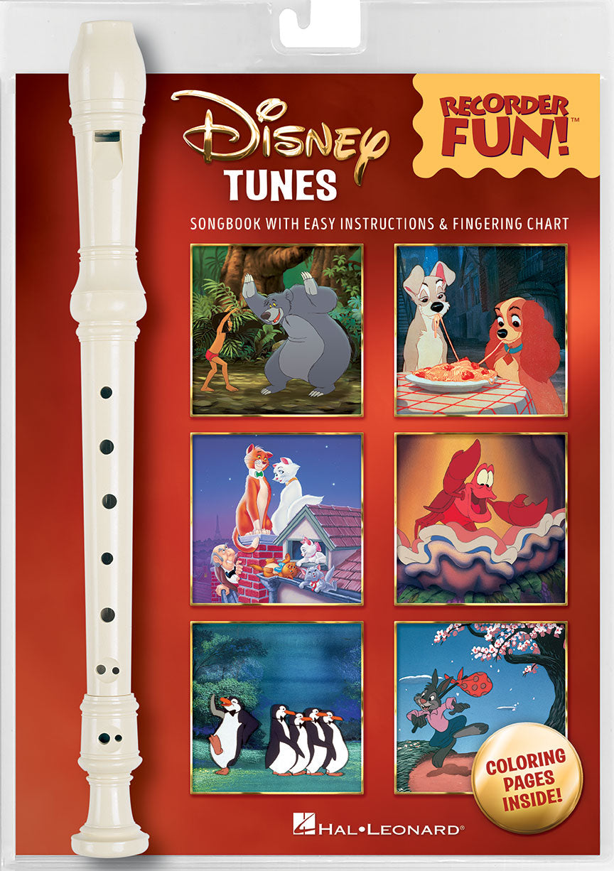 Disney Tunes – Recorder Fun! - Pack with Songbook and Instrument | Blokfluit