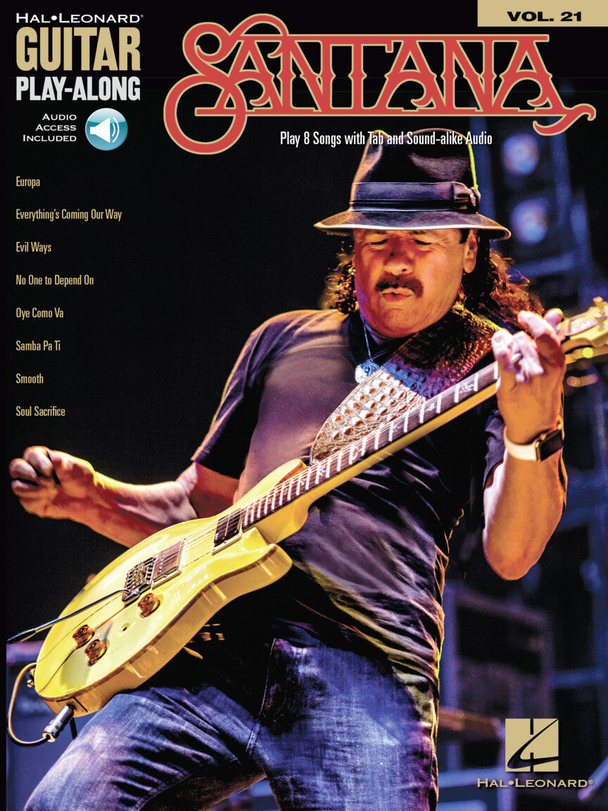 Santana – Guitar Play-Along Volume 21 | Gitaar