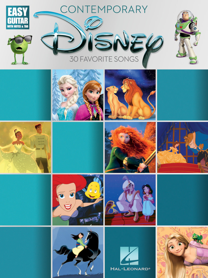 Contemporary Disney – 30 Favorite Songs | Gitaar
