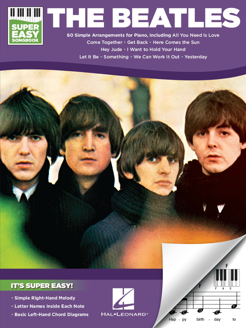The Beatles - Super Easy Songbook – 60 Simple Arrangements for Piano | piano