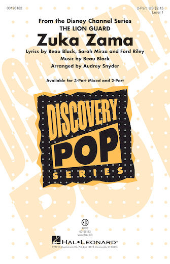 Zuka Zama – Discovery Level 1 - From Disney Channel Series The Lion Guard