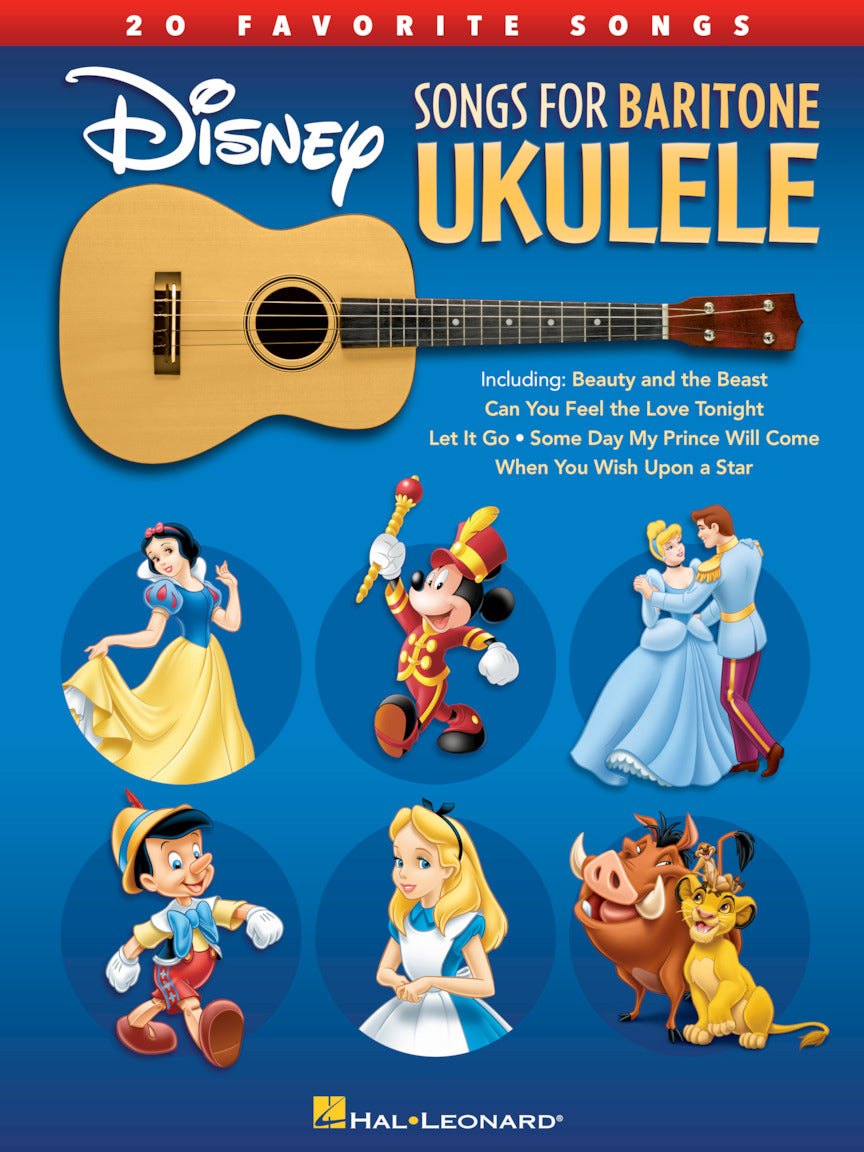 Disney Songs for Baritone Ukulele – 20 Favorite Songs | Ukelele