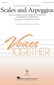 Scales and Arpeggios – from The Aristocats | 3-Part Choir