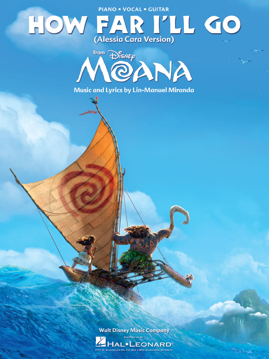 How Far I'll Go – from Moana | Piano, zang en gitaar
