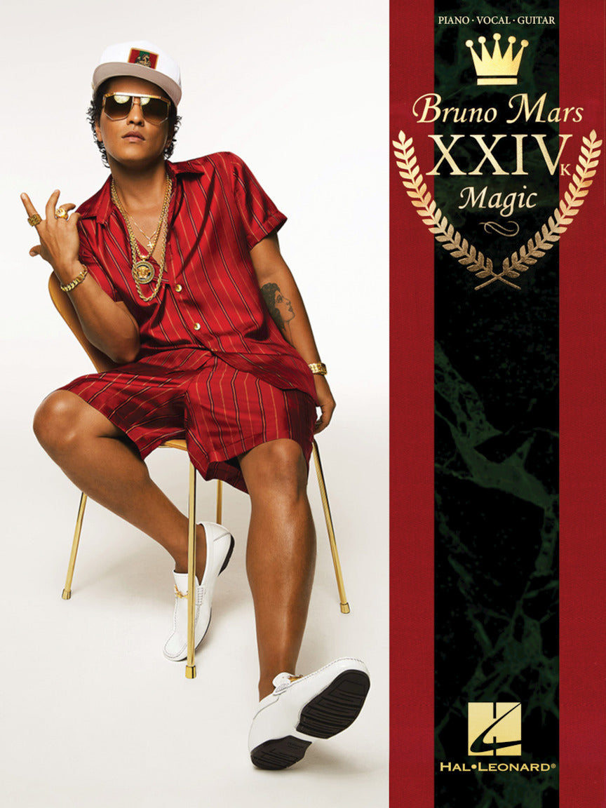 Bruno Mars - 24K Magic | Piano, zang en gitaar