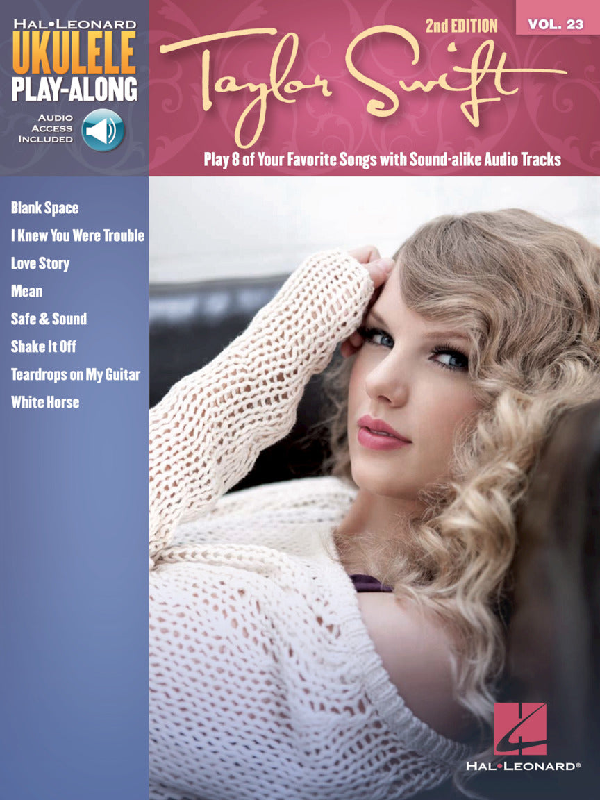 Taylor Swift - 2nd Edition – Ukulele Play-Along Volume 23 | Ukelele