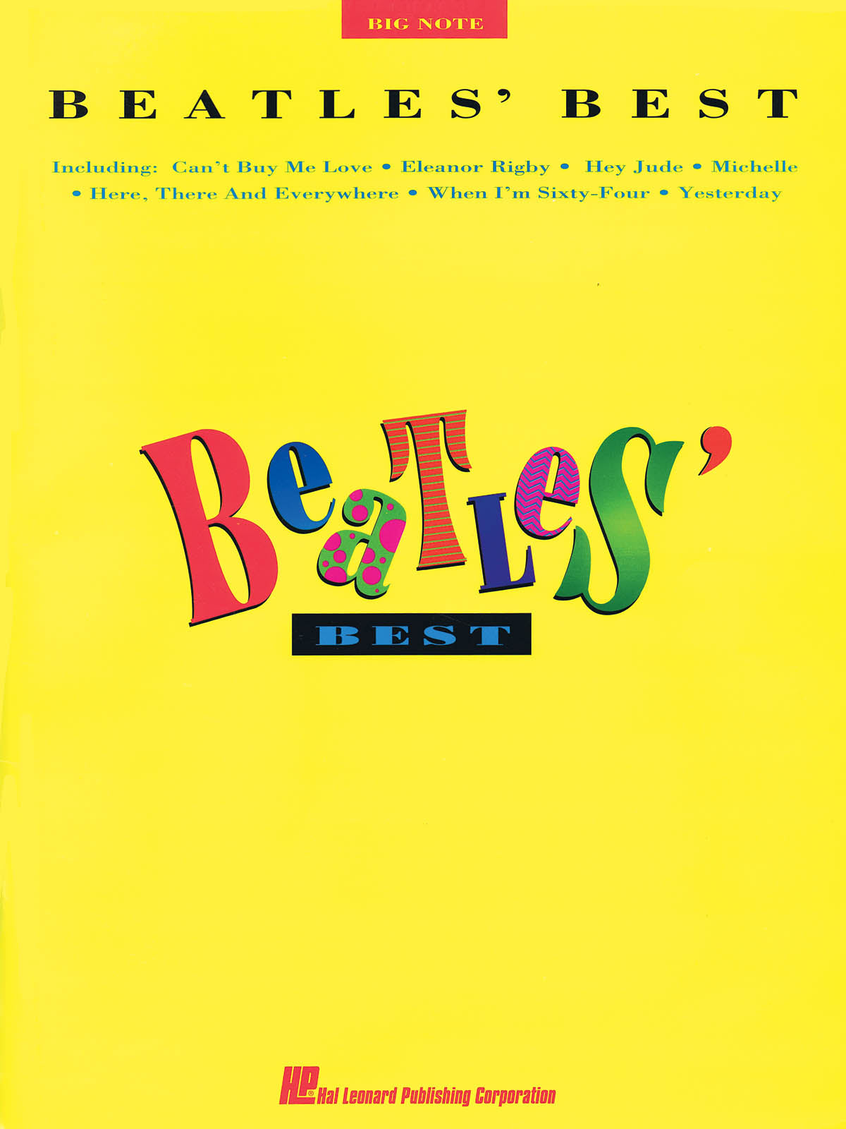 Beatles Best – Big-Note Piano | piano