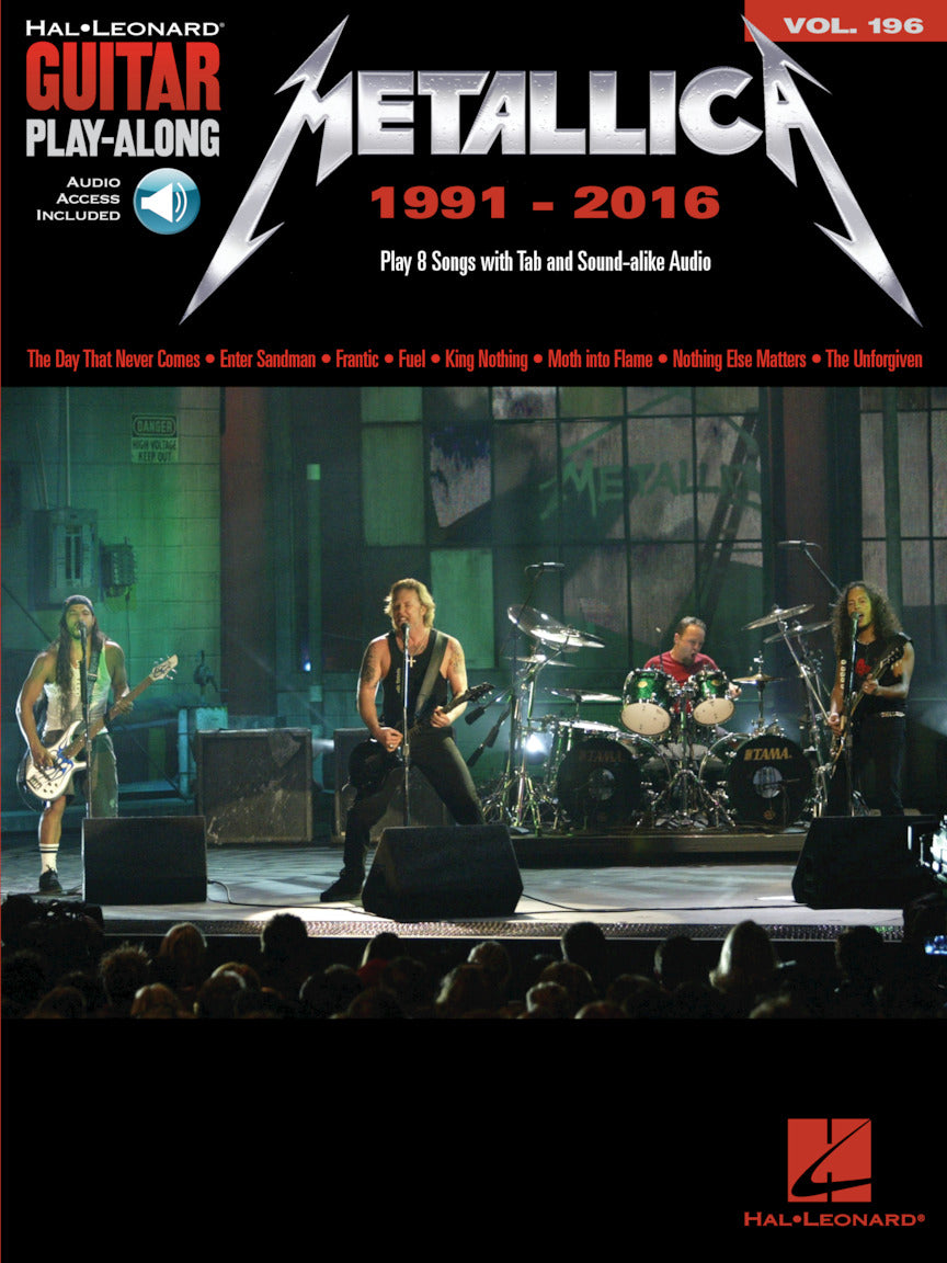 Metallica: 1991-2016 – Guitar Play-Along Volume 196 | Gitaar