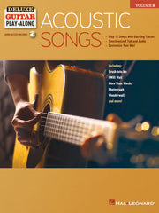 Acoustic Songs – Deluxe Guitar Play-Along Volume 3 | Gitaar