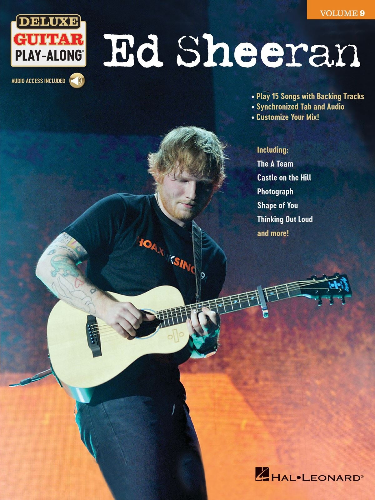Ed Sheeran – Deluxe Guitar Play-Along Volume 9 | Gitaar