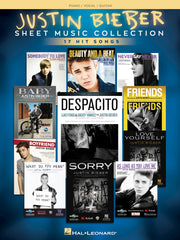Justin Bieber - Sheet Music Collection – 15 Hit Songs | Piano, zang en gitaar