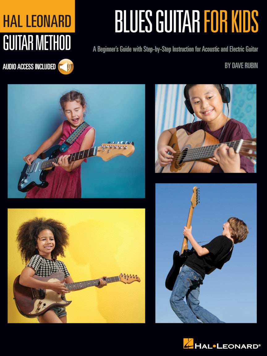 Blues Guitar for Kids - Hal Leonard Guitar Method – A Beginner's Guide with Step-by-Step Instruction for Acoustic and Electric G | Gitaar