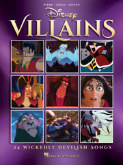 Disney Villains – 24 Wickedly Devilish Songs | Piano, zang en gitaar