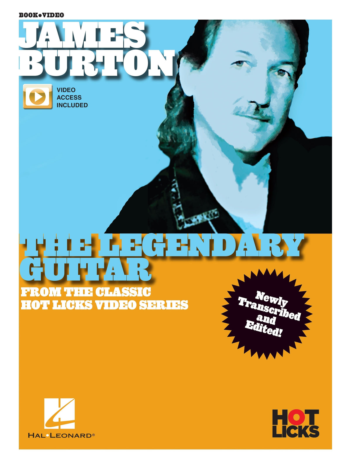 James Burton - The Legendary Guitar – From the Classic Hot Licks Video Series Newly Transcribed and Edited! | Gitaar