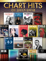 Chart Hits of 2017-2018 – European Version | Piano, zang en gitaar