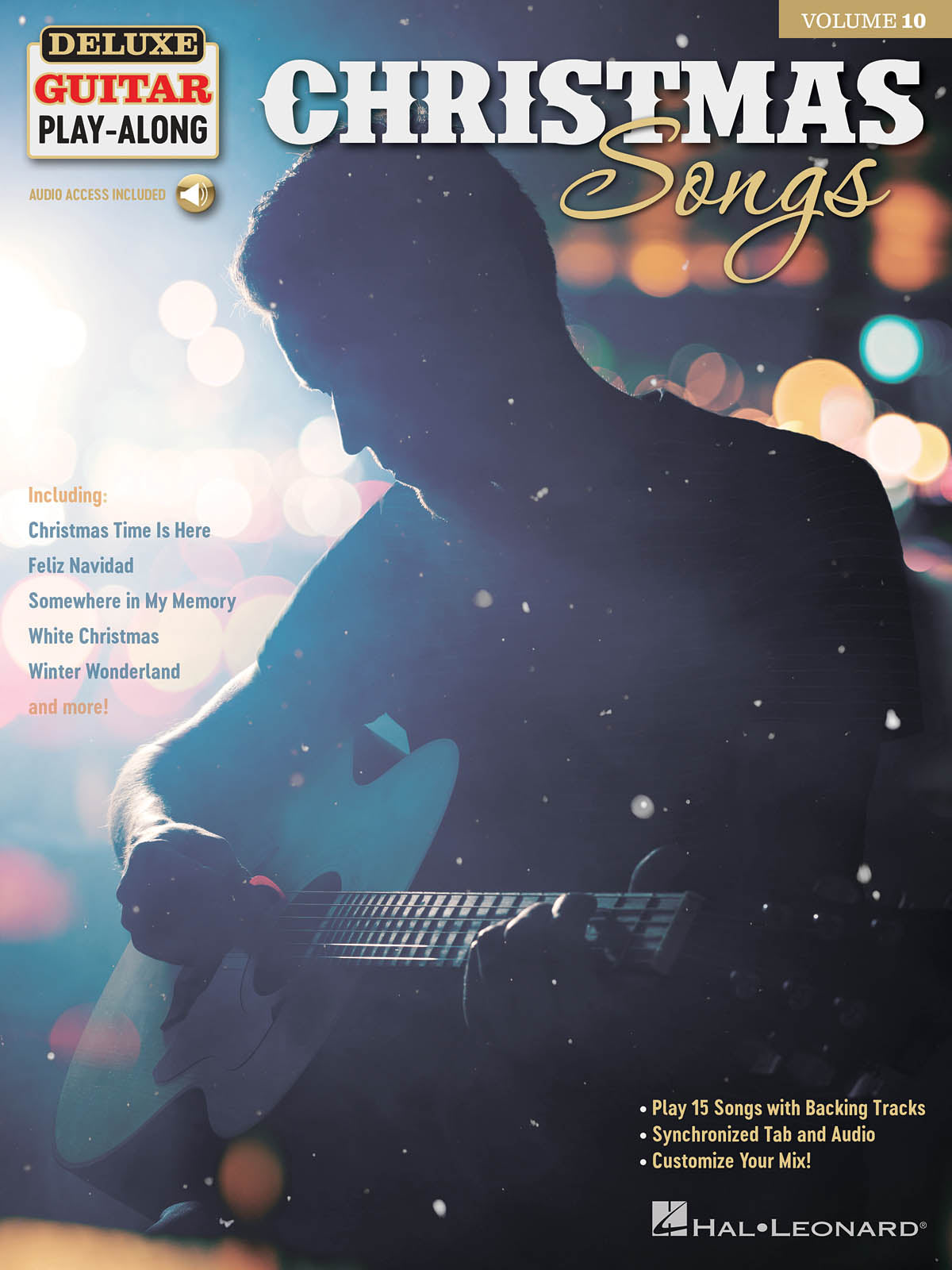 Christmas Songs – Deluxe Guitar Play-Along Volume 10 | Gitaar