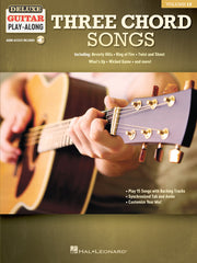 Three Chord Songs – Deluxe Guitar Play-Along Volume 12 | Gitaar