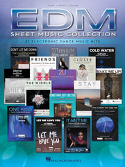 EDM Sheet Music Collection – 37 Electronic Dance Music Hits | Piano, zang en gitaar