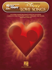 Disney Love Songs – E-Z Play Today: Volume 234 - 2nd Edition - 20 Classic Songs | piano