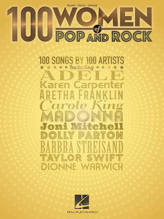 100 Women of Pop and Rock | Piano, zang en gitaar