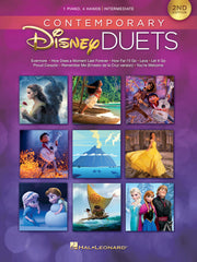 Contemporary Disney Duets - 2nd Edition – 8 Great Disney Duets for 1 Piano, 4 Hands | Piano, 4 Hands