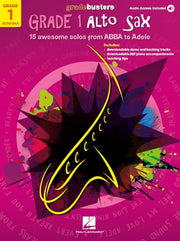 Gradebusters Grade 1 - Alto Saxophone – 15 awesome solos from ABBA to Adele | Altsaxofoon
