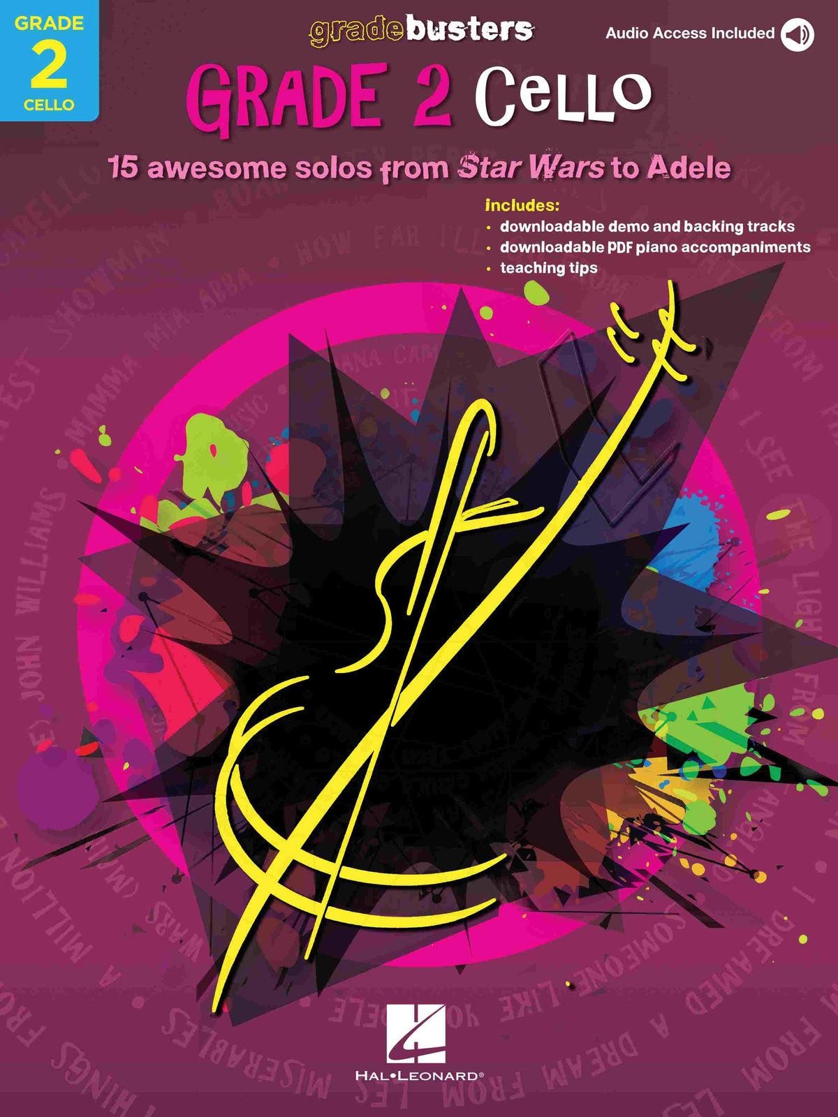 Gradebusters Grade 2 - Cello – 15 awesome solos from Star Wars to Adele | Cello Solo