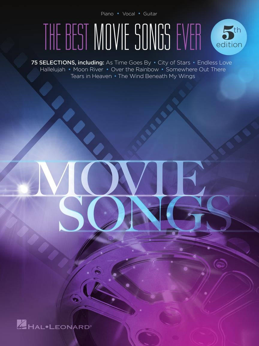 The Best Movie Songs Ever Songbook - 5th Edition | Piano, zang en gitaar