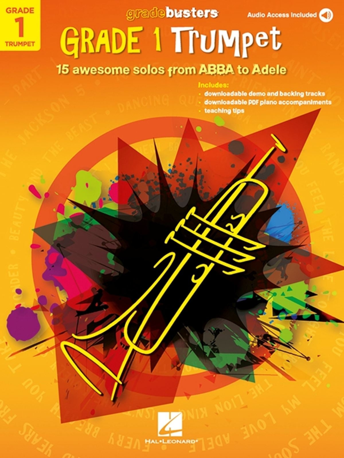 Gradebusters Grade 1 - Trumpet – 15 awesome solos from ABBA to Adele | Trompet
