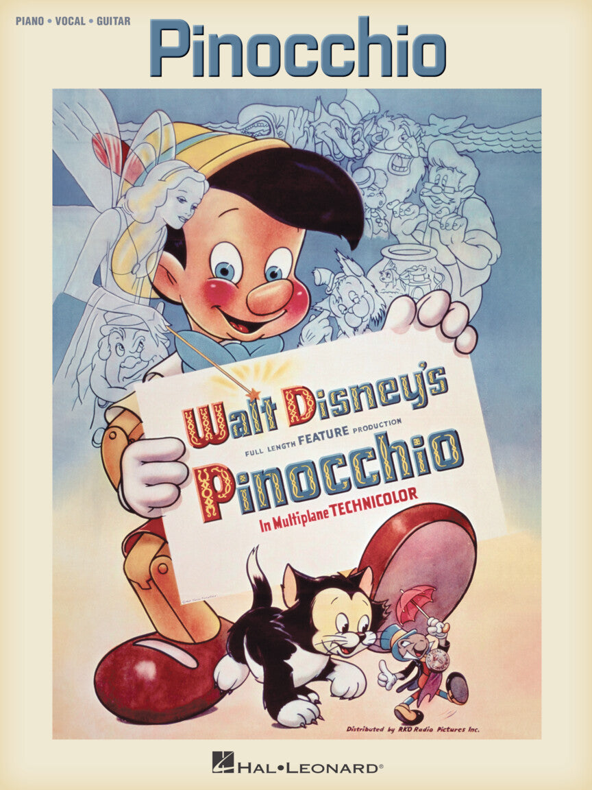 Pinocchio – Music from the Full Length Feature Production | Piano, zang en gitaar