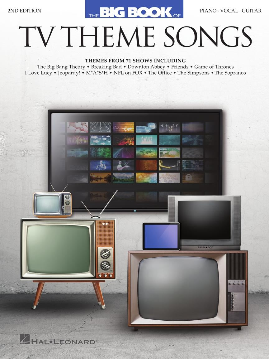Big Book of TV Theme Songs - 2nd Edition | Piano, zang en gitaar