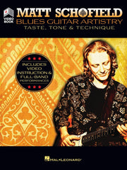 Blues Guitar Artistry: Taste, Tone & Technique – Includes Video Instruction & Full-Band Performances | Gitaar