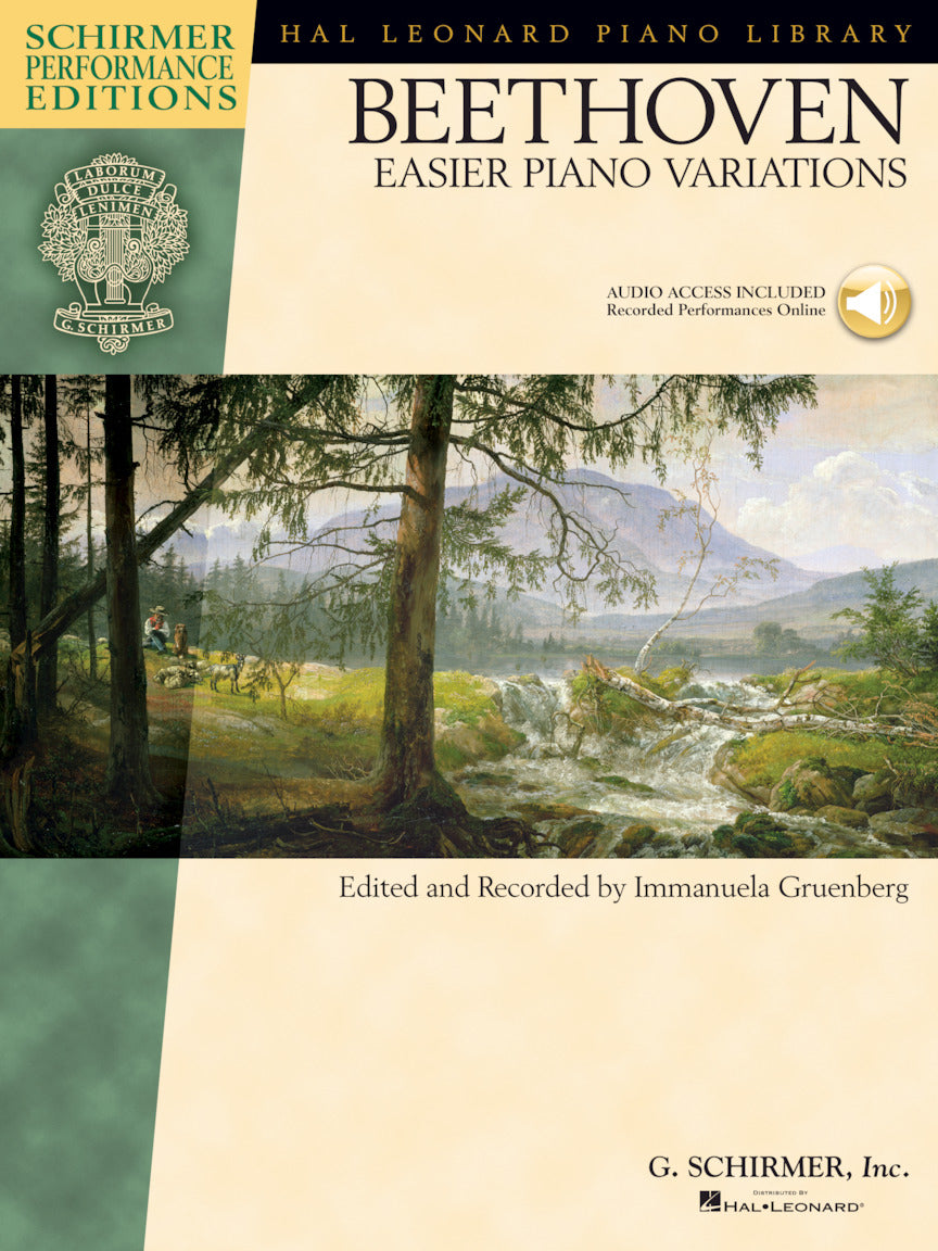 Beethoven: Easier Piano Variations(With a CD of Performancees)