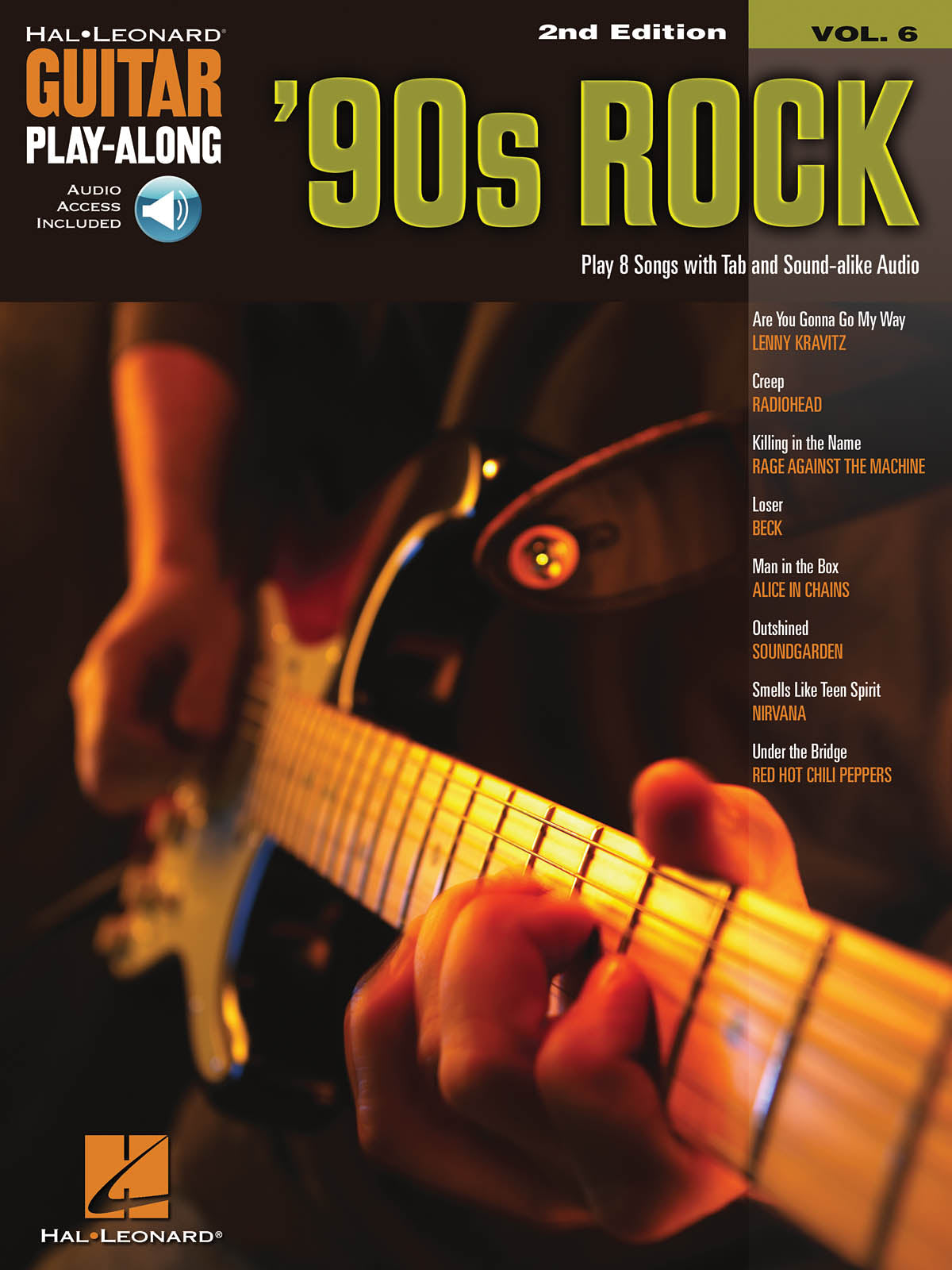 '90s Rock - 2nd Edition – Guitar Play-Along Volume 6 | Gitaar