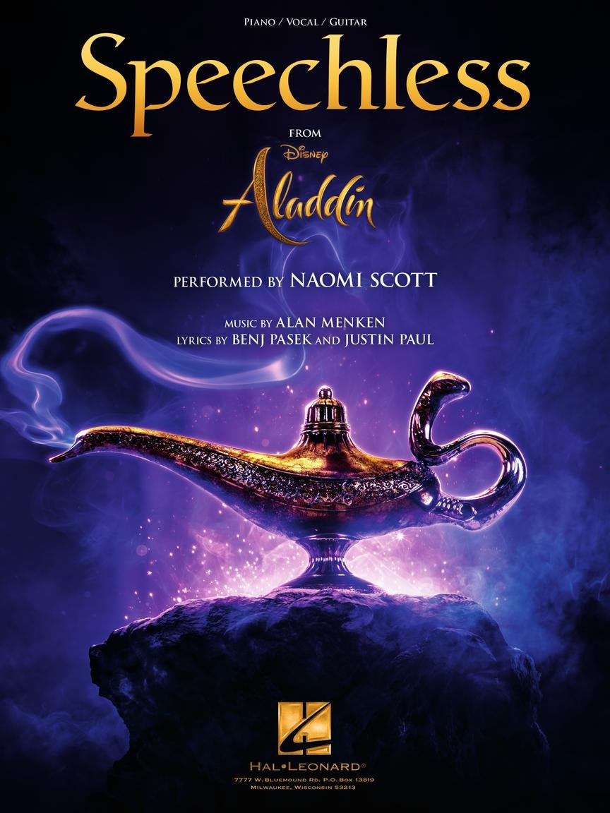 Speechless (from Aladdin) | Piano, zang en gitaar