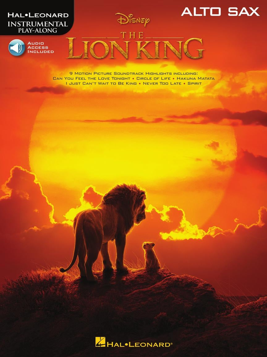 Instrumental Play-Along  The Lion King (Altsaxofoon)
